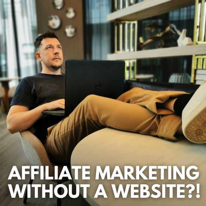Affiliate marketing without a website